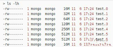 mongo_data_files