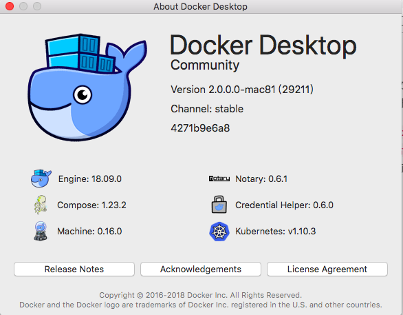 Docker版本